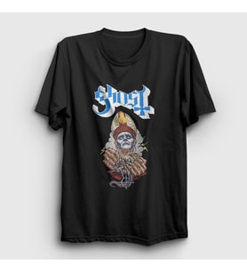 Presmono Unisex Siyah Hands Ghost T-Shirt 51877tt