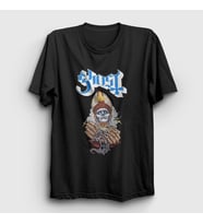 Presmono Unisex Siyah Hands Ghost T-Shirt 51877tt