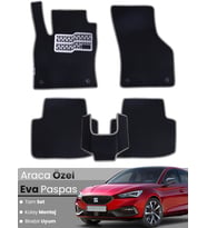 SEAT LEON HYBRİD (2020-2024) Uyumlu EVA Paspas Tam Set–Oto Paspas,Araca Özel,Kolay Montaj