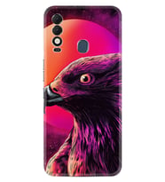 Tecno Spark 8T Kılıf Silikon Desen Özel Seri Red Eagle 1752