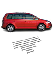 Vw Touran Krom Cam Çıtası 8 Prç. 2003-2009 P.Çelik
