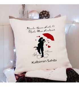 Anneler Günü ( Kalbimin Sahibi ) Tasarımlı Yastık Kişiye Özel