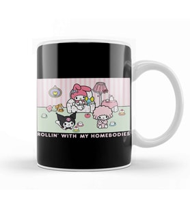 My Melody And Kuromi Rollin With My Homebodies Kupa Bardak Porselen