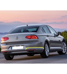 VW Passat B8 2015-2019 Sağ Arka Tampon Köşe Kromaj Çıta 3G0853842