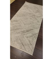 HALIMARKA LOTUS 23413 BEJ MODERN HALI YOLLUK 100X200 CM