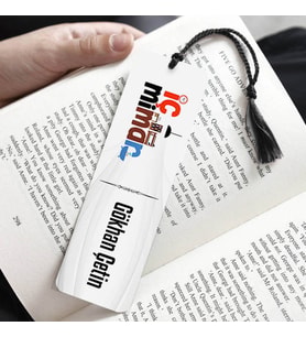 İsme Özel İç Mimar Kitap Ayracı