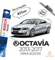 Bosch Rear Arka Silecek Skoda Octavia 2013-2017 ile uyumlu (Siyah)