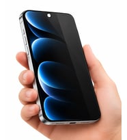 SPOLO iPhone 17 Air Hayalet Ekran Koruyucu 500CC Full HD Large Arc Gizlilik Camı Darbe ve Çizilme Ko