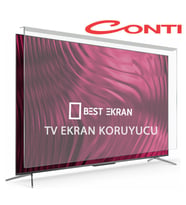 Conti CT50AN100U Tv Ekran Koruyucu - Conti 50" inç 127 Ekran 4K UHD Frameless Android Tv