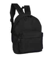 Bagacar 126XS Siyah Küçük Günlük ve Okul Sırt Çantası 