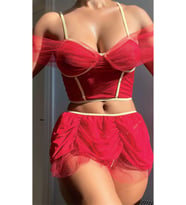 Arias Closet Mini Etekli Fantezi Bustiyerli Takım