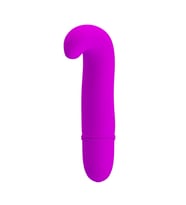 10 Fonksiyonlu G-Spot Teknolojik Titreşimli Vibratör Dildo - Dana (Mor)