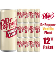 Dr Pepper Vanilla Float 330ml 12’li Paket