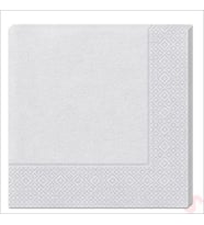 Peçete, Gümüş - 30 x 30 cm - 20 Adet (STD)
