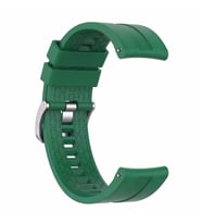Microsonic Xiaomi Amaz Fit GTR 42mm Kordon, Silicone RapidBands Koyu Yeşil