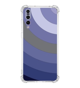 Huawei P20 Pro  Köşe Korumalı Antişok Kapak Renk Cümbüşü Tasarımlı Şeffaf  Kılıf