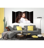 KADIN SAÇ MODELİ KUAFÖR MDF TABLO-1032 MODEL-B