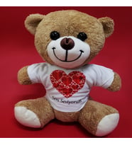 Love Tişörtlü Peluş Ayıcık