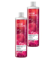 Avon Senses Rapsberry Delight Frambuaz ve Frenk Üzümü Kokulu Duş Jeli 500 Ml. İkili Set