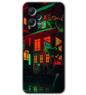 Redmi Note 12 5G Kılıf HD Desen Baskılı Kılıf - China Street