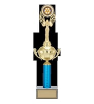 ODAK KUPA - Figürlü Kupalar - Melek Figürlü Kupalar FG-052 A - 46 cm