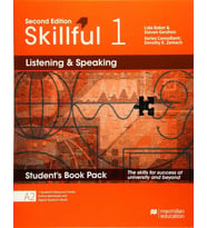Skillful (2nd Ed.) 1 Listening And Speaking ( DVD  li versiyon  – Online KOD YOKTUR )