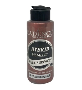 Cadence Hybrid Multisurface Metalik Boya 120 ml. HM-815 ANTİK KOYU BAKIR 