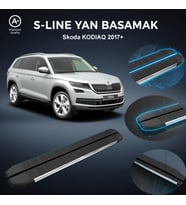 Skoda KODİAQ S-Line Premium Krom Yan Basamak 2017 Sonrası