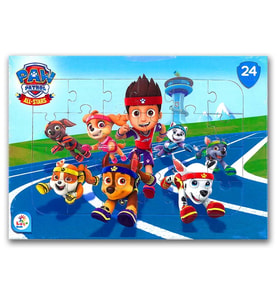 Laço Kids Paw Patrol Taslamalı 24 Parça Frame Puzz