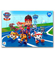 Laço Kids Paw Patrol Taslamalı 24 Parça Frame Puzz