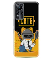 INFINIX Note 11 Pro Note 10 Hot 9 Play Kılıf Desemli Silikon Cat G 1677