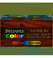Nova Color Akrilik Boya 6Lı - 2 paket
