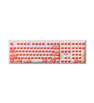 AKKO MONSGEEK MG108B Bunny Apple RGB Kablosuz Hotswap Mekanik Gaming Klavye