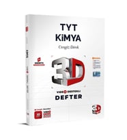 3D TYT Kimya Defter Video Destekli