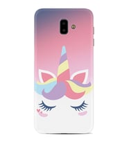 Samsung J6 Plus J7 Prime J7 Pro M20 Kılıf Desenli Silikon Sweety Unicorn 1737