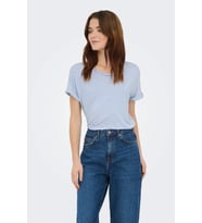 JDY JDYSISSY Kadın Basic T-Shirt Kısa Kollu O-Neck T-Shirt
