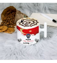 Polise Hediye Latte Fincanı 002