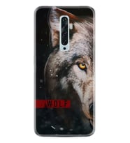 Oppo Reno 2Z 4 Lite 4 Pro 5 6 7 A31 Kılıf Desemli Silikon Wolf Eyes 1758