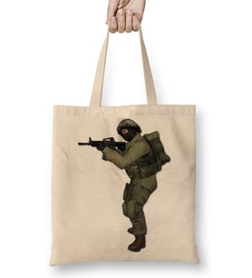 Csgo Counter Strike Bez Çanta Uzun Saplı