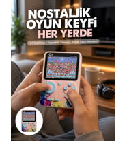 Game Box Mini 500 Adet Retro Oyun Taşınabilir Oyun Konsolu Yeni Nesil