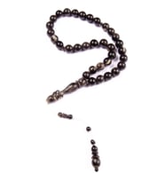 Küre Kesim 10x10 mm Bufalo Boynuzu  Sistem Püsküllü Tesbih