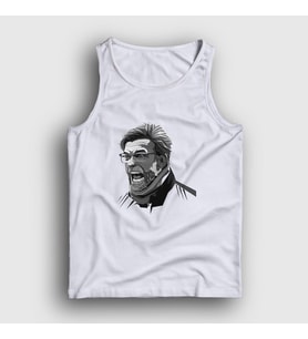 Presmono Unisex Beyaz Shout Soccer Futbol Jürgen Klopp Atlet