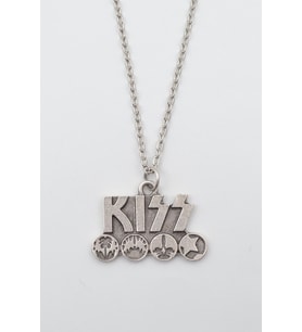 Kiss Gümüş Kaplama Düz Zincir Kolye