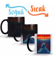 Godzilla Sihirli Kupa Bardak Porselen