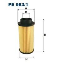 FILTRON PE9831 Yakit Filtresi 1459762 1873016