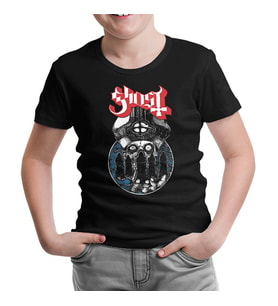 Ghost Siyah Çocuk Tshirt
