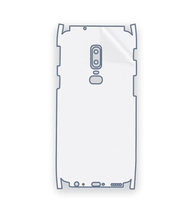 SChitec OnePlus 6 Uyumlu Fullbody Arka Kaplama Hidrojel Koruyucu Film