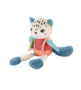 Eğlenceli Dostum Kar Leoparı Peluş HKD64