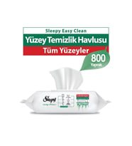 Sleepy Easy Clean Yüzey Temizlik Havlusu 100' Lü 8 Paket