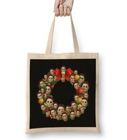 Michael Myers Halloween Multiface Christmas Wreath Bez Çanta Uzun Saplı
